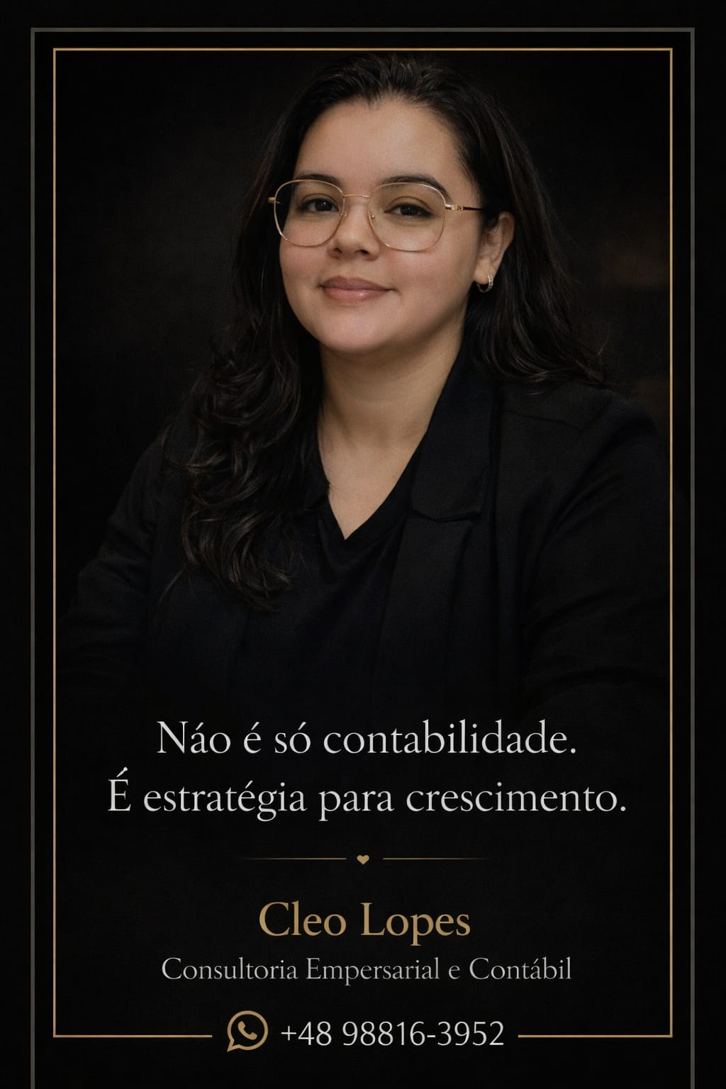 Cleo Lopes - Fundadora da CL Consultoria Empresarial e Contábil